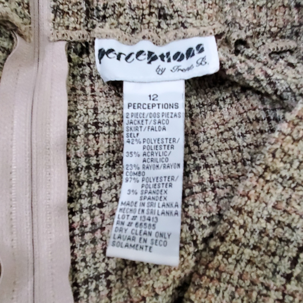 Perceptions Skirt & Jacket - Picture 4 of 4